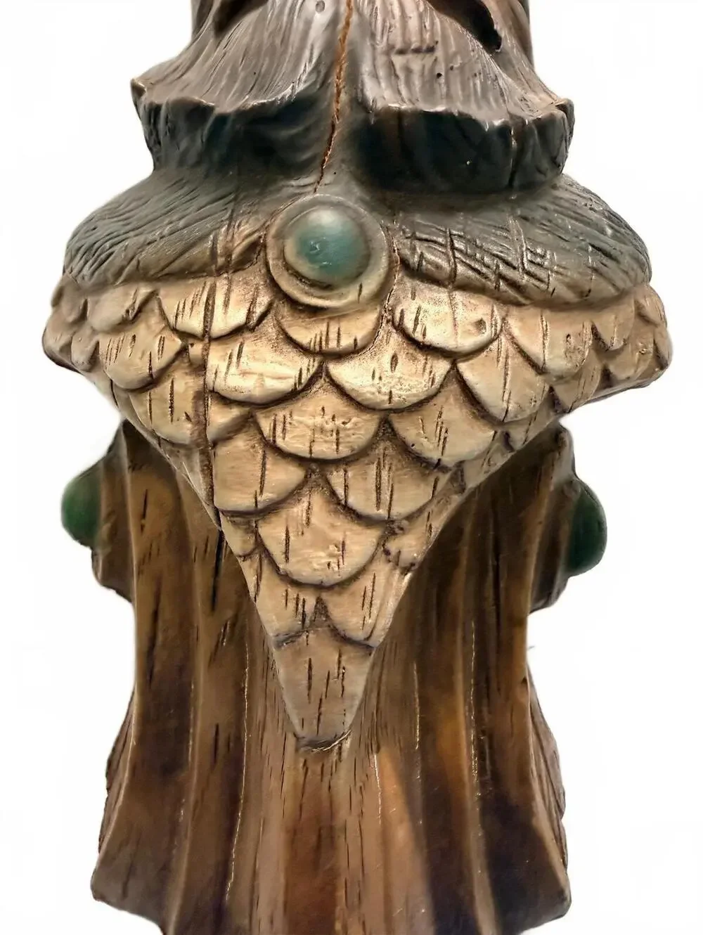 Vintage Viking Warrior Ships Bust Plaque Sculpture